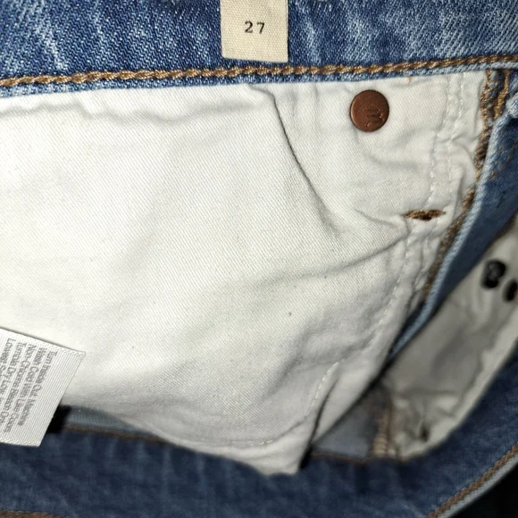 Madewell The Perfect Vintage Jean in Denman Wash High Rise Size 27